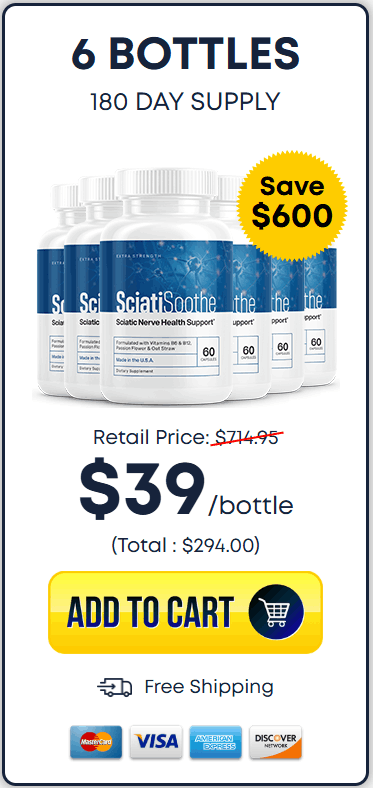 Buy SciatiSoothe  6 Bottle